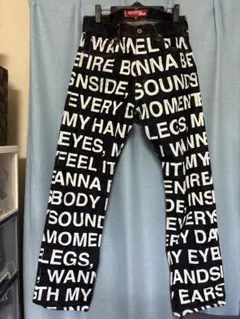 Junya Watanabe MAN Levi's デニムパンツ ペイント文字のサムネイル