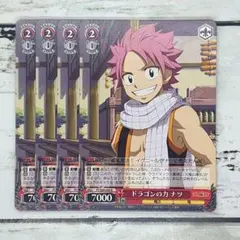 ヴァイスシュヴァルツ FAIRY TAIL カード 炎の魔導士 ナツ - メルカリ