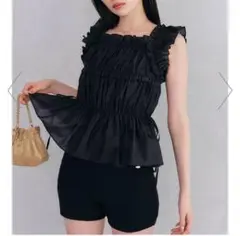 新品未使用　LILY BROWN ニットショートパンツ