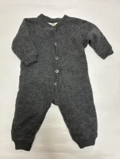 Joha ヨハ ダークグレー ロンパース サイズ70cm