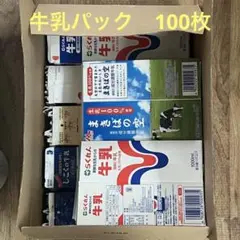 牛乳パック100枚