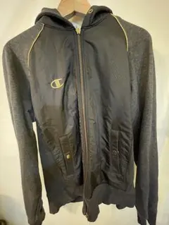 チャンピオン　ジャージ　ブラック　スウェット　セットアップ　2点セット