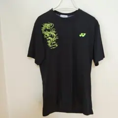美品✨YONEX【L】ヨネックス 半袖Tシャツ 黒 スポーツ シンプル 有名