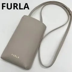 未使用級 フルラ FURLA スマホショルダー スマホケース ショルダーバッグ