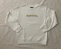 【未使用】 BABYDOLL トレーナー 140サイズ