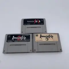 動作品　スーパーファミコン　ロマンシングサガソフトセット