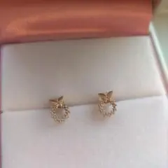 特別価格 ギヨシェ バタフライモチーフ ピアス＆ネックレス セット販売 