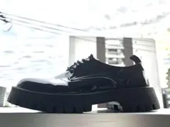 厚底 ブーツ・革靴