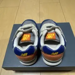 13.5cm new balance 996 キッズスニーカー ネイビー/グレー
