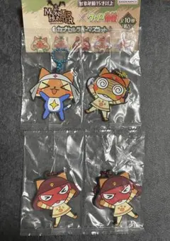 ⭐️モンハン✖️ケロロ軍曹　ガチャ　4点