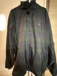 ハーフジップ ナイロンジャケット