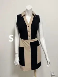 GLAMOROUS・ANDYグラマラスドレスバイカラーシャツドレス