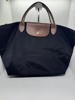LONGCHAMP トートバッグ 黒 1948 ロンシャン ナイロンのサムネイル