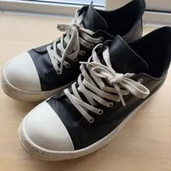 Rick Owens スニーカー ブラック ホワイトのサムネイル
