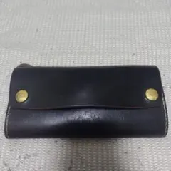 天神ワークス　Long Wallet- LW09　黒