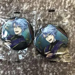 ツイステ ガチャ缶バッチ　アズール　式典服