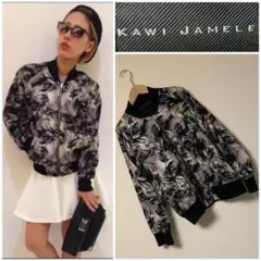 KAWI JAMELE♡ボタニカル柄ブルゾンのサムネイル