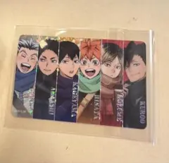 ハイキュー コスモワールド ホログラムカード 集合