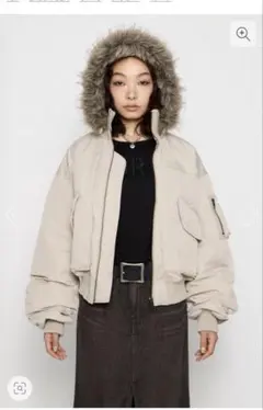 LAGUA GEM ラグアジェム STITCH STRIPE ブルゾン KHA - メルカリ