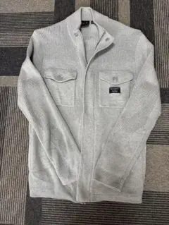 Armani Exchange グレー ジップアップセーターサイズM