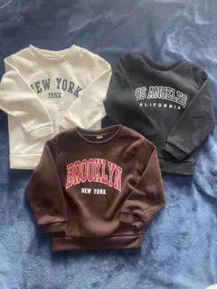 ベビー　長袖カットソー　ロンT 3枚セット　6y size