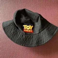 Disney TOY STORY バケットハット 黒　美品　ブラック　夏