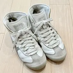 オニツカタイガーMEXICO MID RUNNERハイカットスニーカー22.5