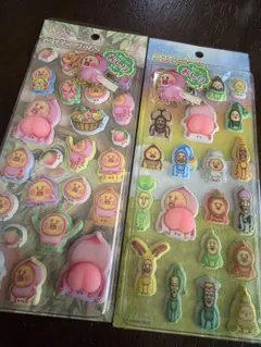 スペシャルもっちもちシールこびとづかんシール(おしり付き)