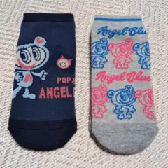 Angel Blue 足底パイルソックス 2足セット