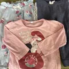 ボトムス2本、Tシャツ1枚のサムネイル