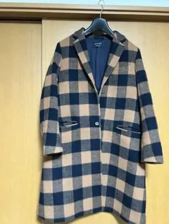 【最終値下げ】UNITED TOKYO ブロックチェックチェスターコート