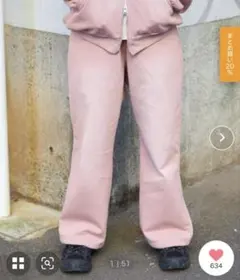 シークエンズONI-FADESWEATPANTSワイドシルエットスウェットパンツ