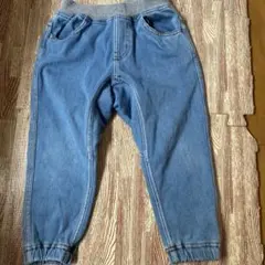 無印良品　良品生活　デニム　サルエル　パンツ　90