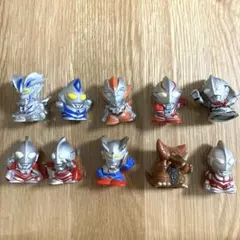 ウルトラマン 指人形 10体セット ソフビのサムネイル