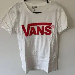VANS 半袖Tシャツ ホワイト ロゴプリント Mのサムネイル