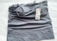 A*4様 ブラチューブトップ　XL　エアリズム　グレー