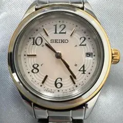 【美品】セイコー SEIKO レディース腕時計 稼働 電波ソーラー✨