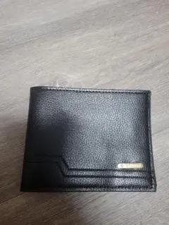 メンズ 二つ折り財布 ブラック