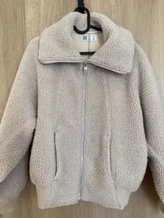 Uniqlo U フリースジャケット XL ベージュ