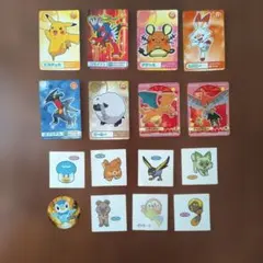 ポケモン☆カード6枚☆シール・ステッカー10枚☆セット