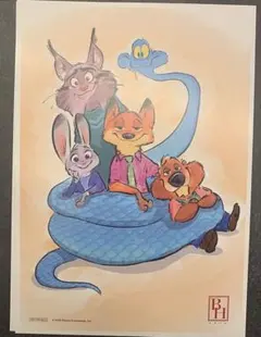 映画 ズートピア2 特典 プレミアムアートボード 第6弾 入場者特典