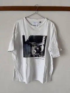 グラフィックプリントTシャツ ホワイト