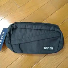 GOSEN ボディバッグ ブラック