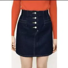 SLY ハイウエスト ミニスカート　デニムスカート