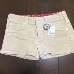 未使用新品美品タグ付きleeのコーデュロイショートパンツ
