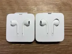 Apple 純正 イヤホン Lightning iPhone 有線 2個セット