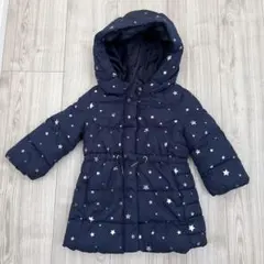 美品baby GAP 90cm 中綿コート　星
