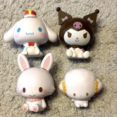サンリオキャラクター　カプキャラ　シナモン　クロミ　ウィッシュミーメルこぎみゅん