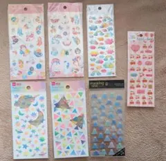 シールセット 7シートまとめて