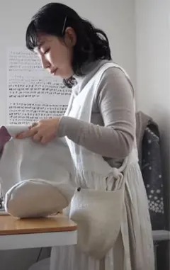 【定価2.2万】atelier emau アトリエエマウ　エプロンドレスのサムネイル